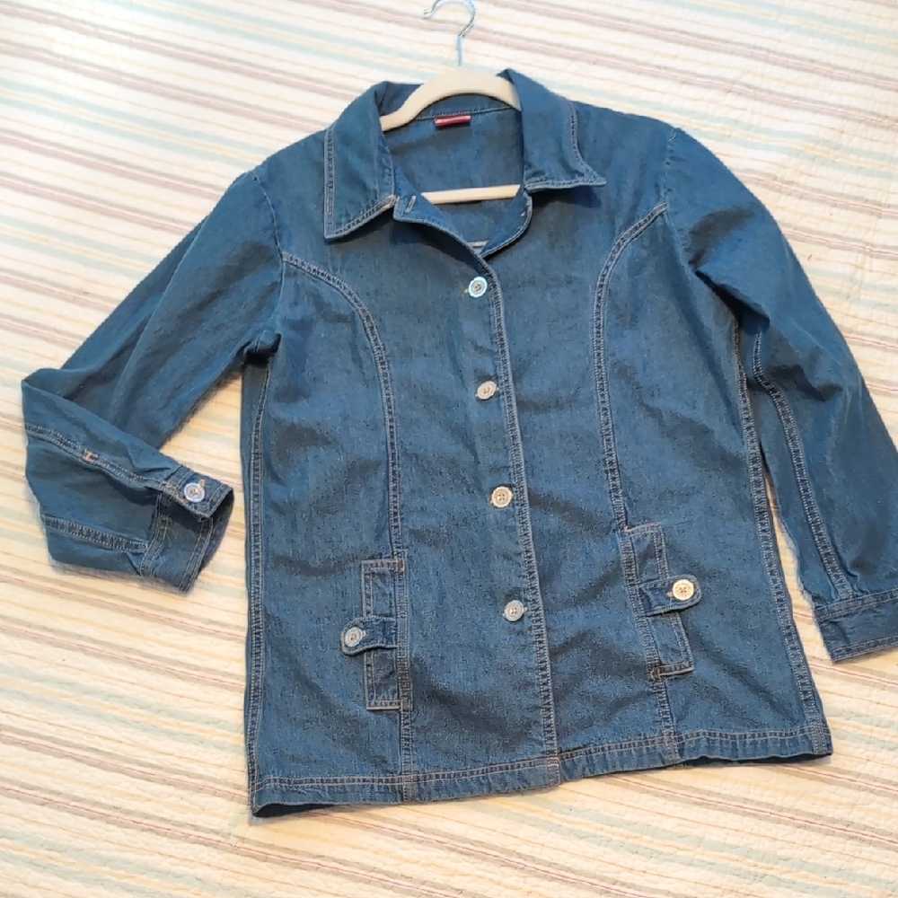 🌼Vintage Blue Denim Jacket
